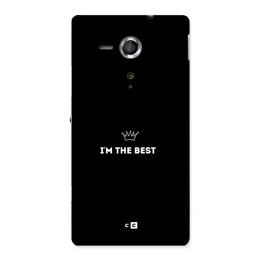 I Am The Best Back Case for Xperia Sp