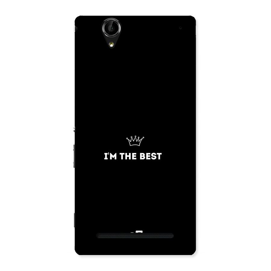 I Am The Best Back Case for Xperia T2