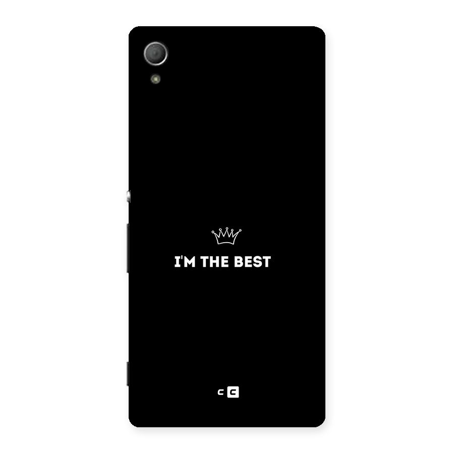 I Am The Best Back Case for Xperia Z3 Plus