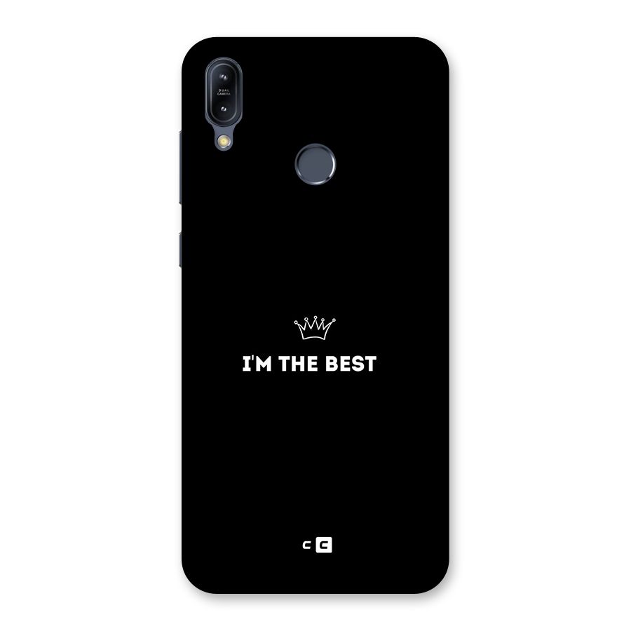 I Am The Best Back Case for Zenfone Max M2