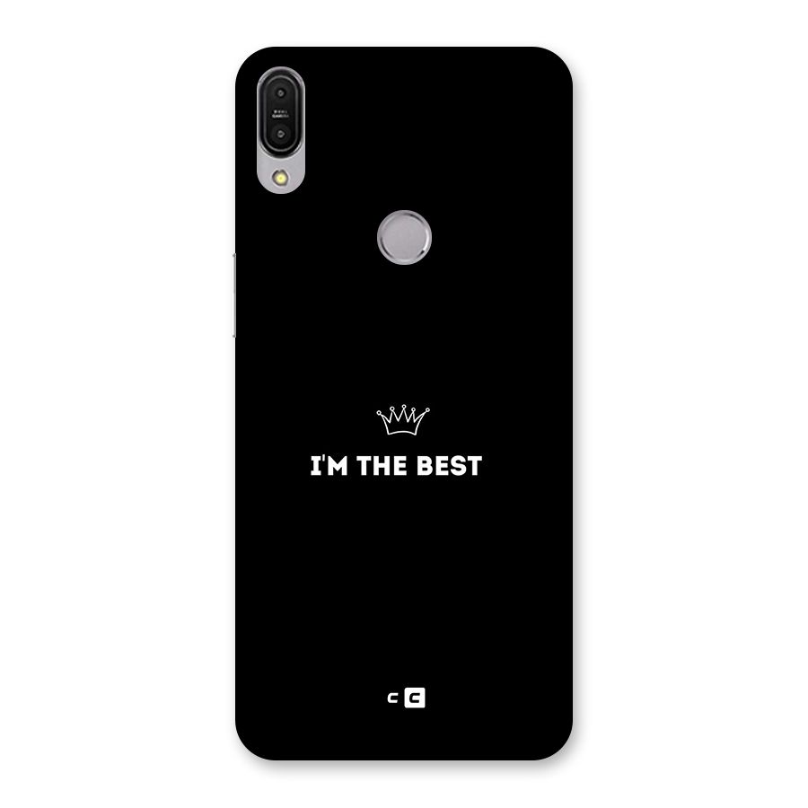 I Am The Best Back Case for Zenfone Max Pro M1