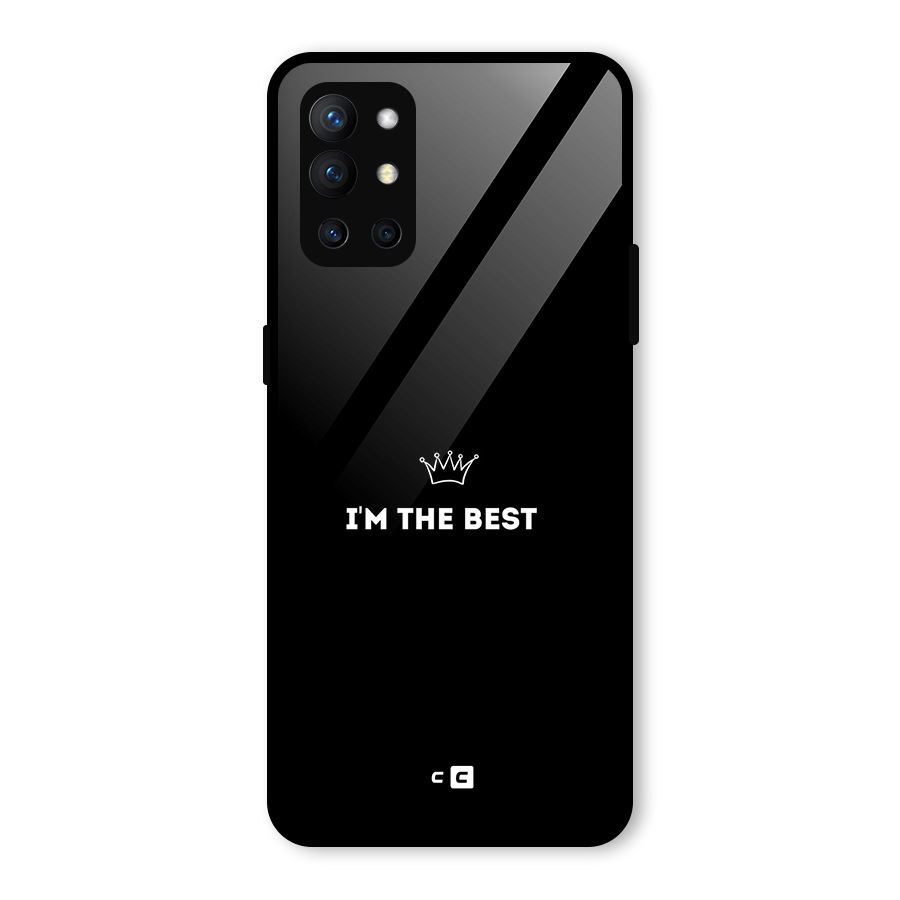 I Am The Best Glass Back Case for OnePlus 9R