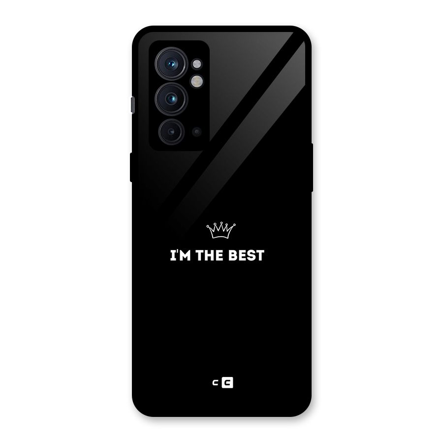 I Am The Best Glass Back Case for OnePlus 9RT 5G