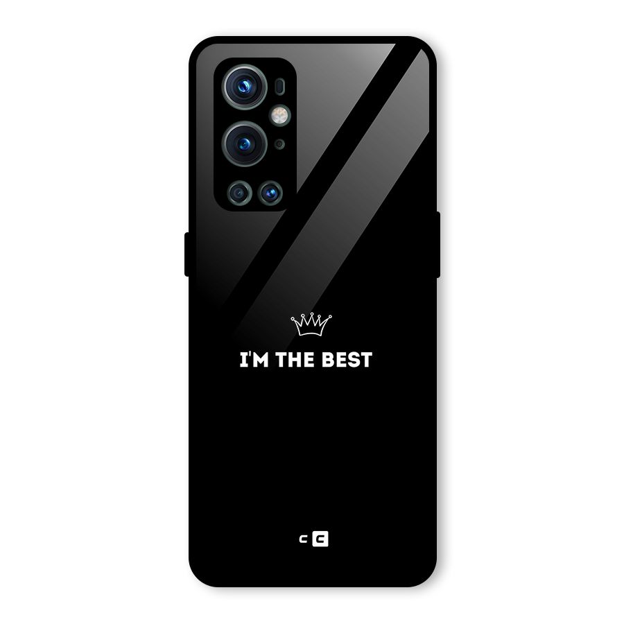 I Am The Best Glass Back Case for OnePlus 9 Pro
