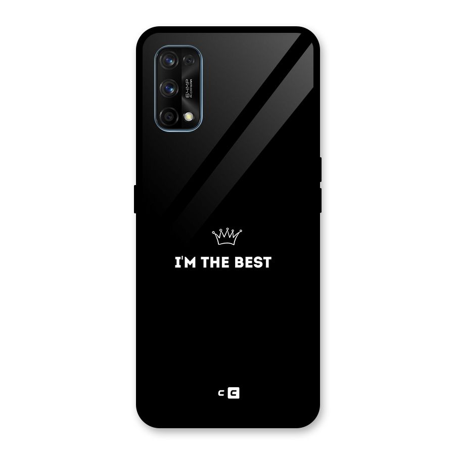 I Am The Best Glass Back Case for Realme 7 Pro