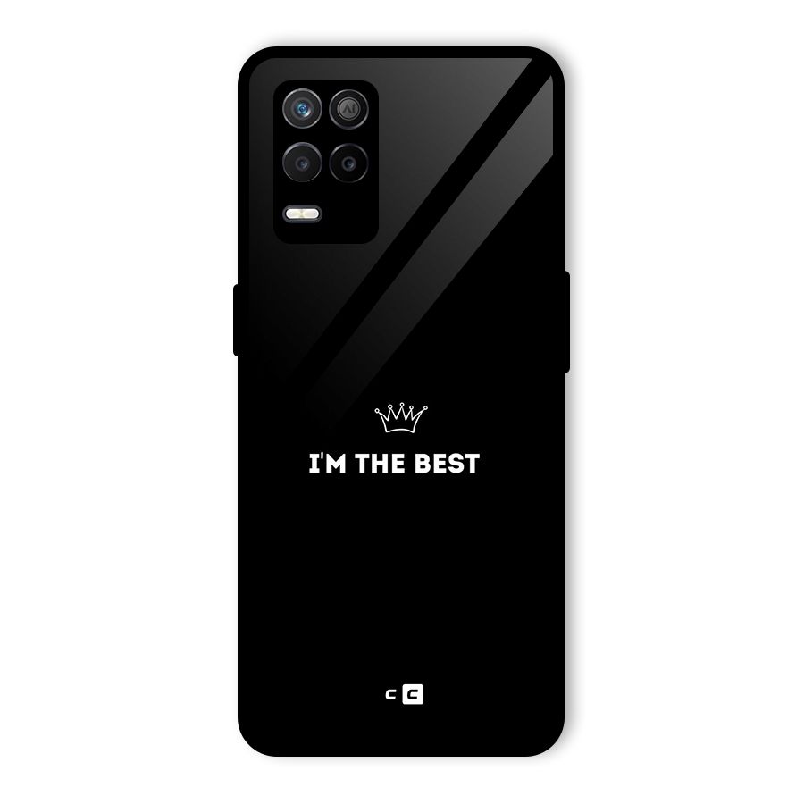 I Am The Best Glass Back Case for Realme 9 5G