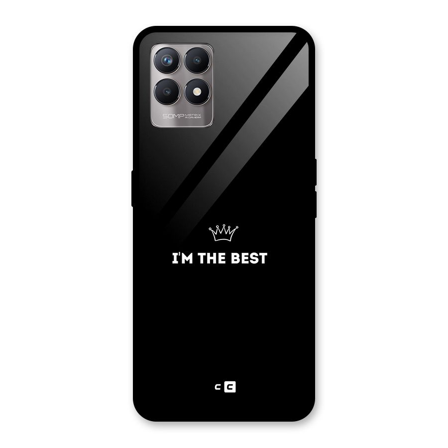 I Am The Best Glass Back Case for Realme Narzo 50