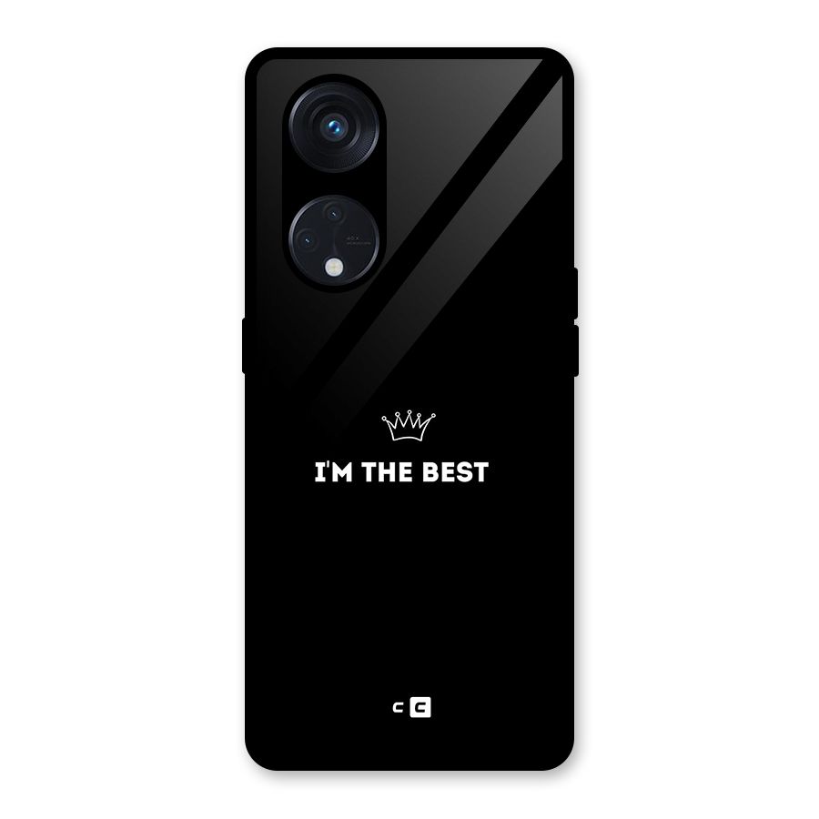 I Am The Best Glass Back Case for Reno8 T 5G