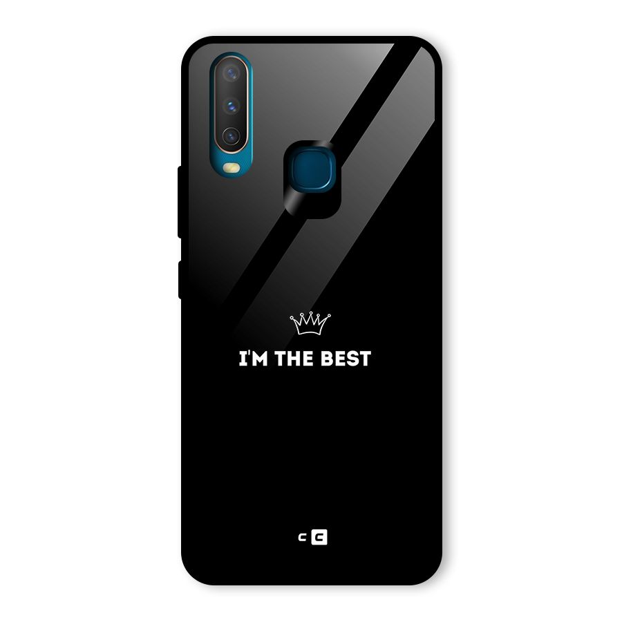 I Am The Best Glass Back Case for Vivo U10