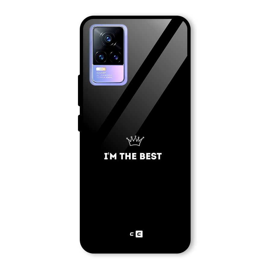 I Am The Best Glass Back Case for Vivo Y73