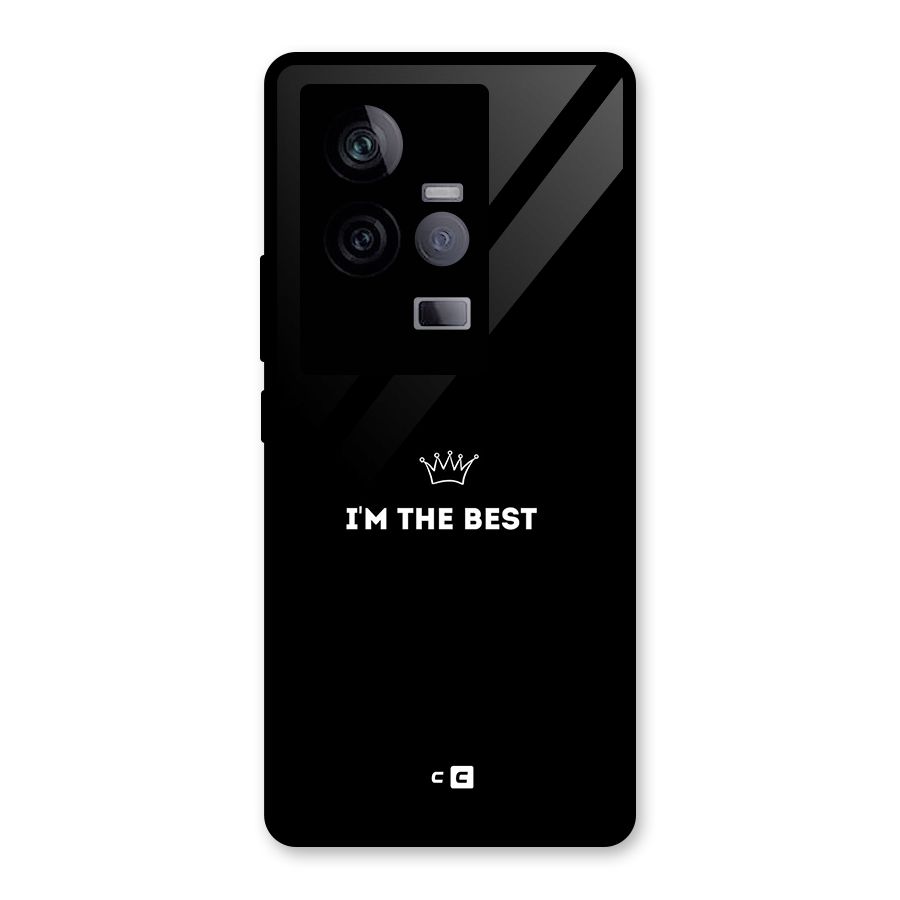 I Am The Best Glass Back Case for Vivo iQOO 11 5G