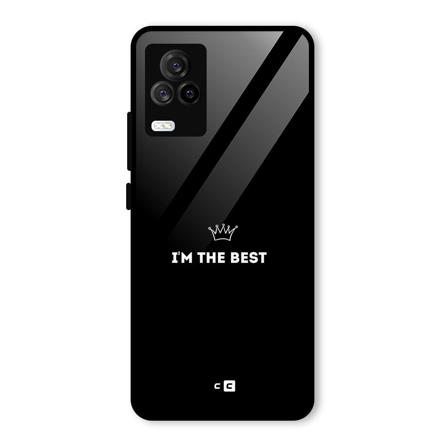 I Am The Best Glass Back Case for Vivo iQOO 7 Legend 5G
