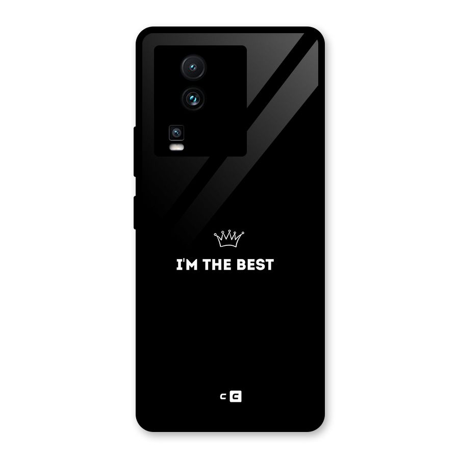 I Am The Best Glass Back Case for Vivo iQOO Neo 7 Pro