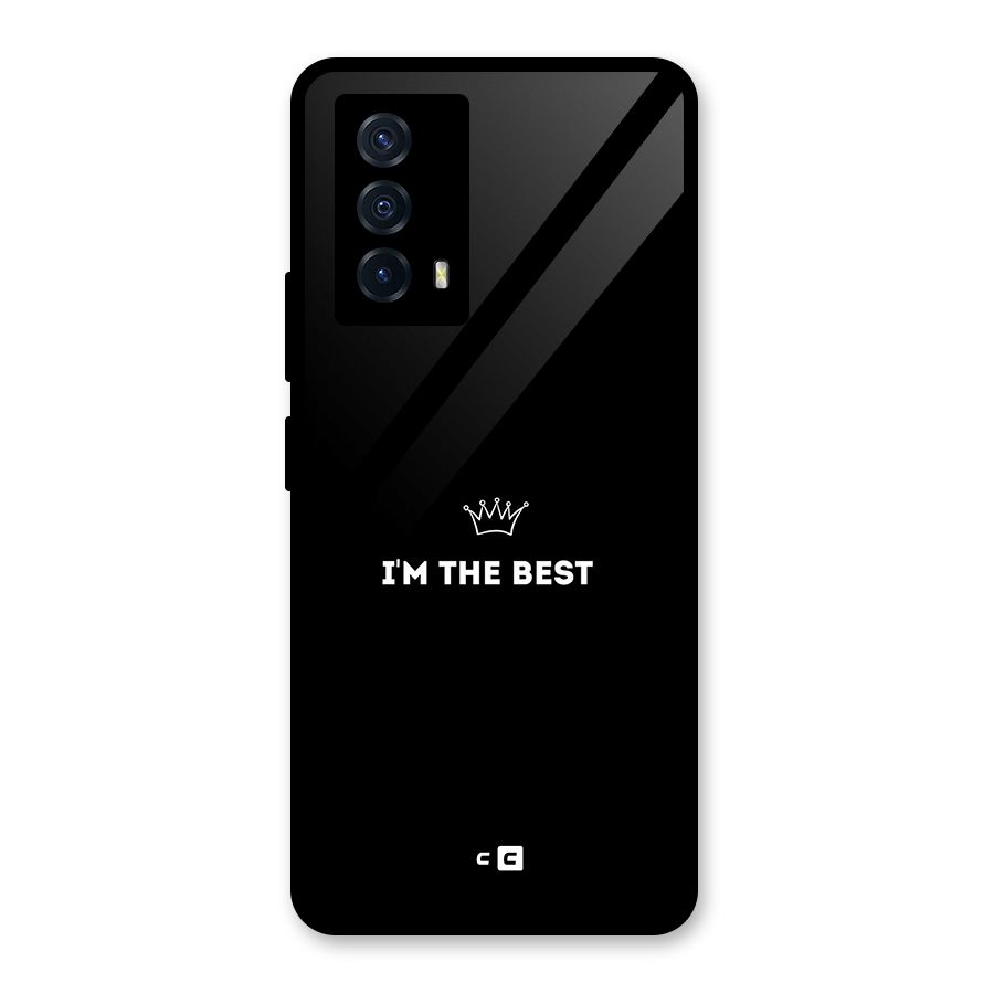 I Am The Best Glass Back Case for Vivo iQOO Z5