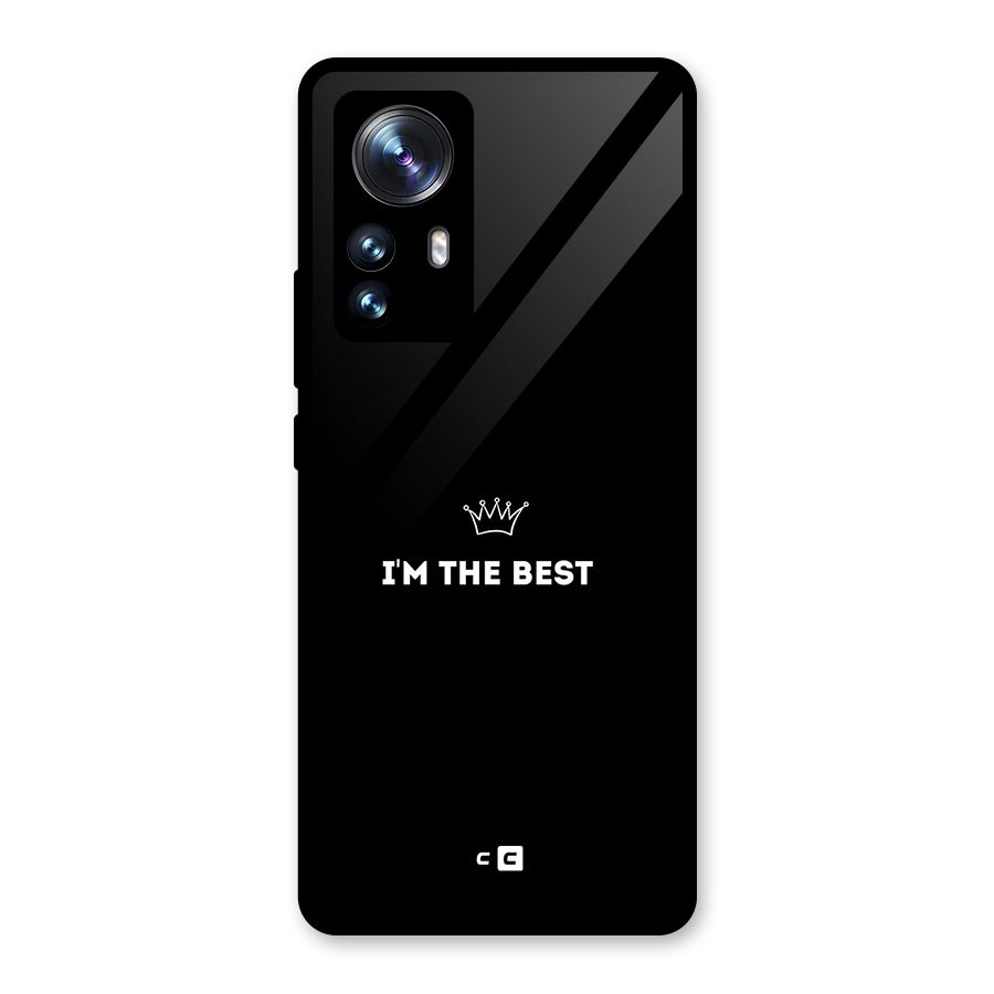 I Am The Best Glass Back Case for Xiaomi 12 Pro