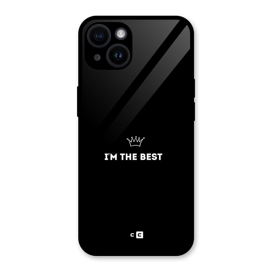 I Am The Best Glass Back Case for iPhone 14