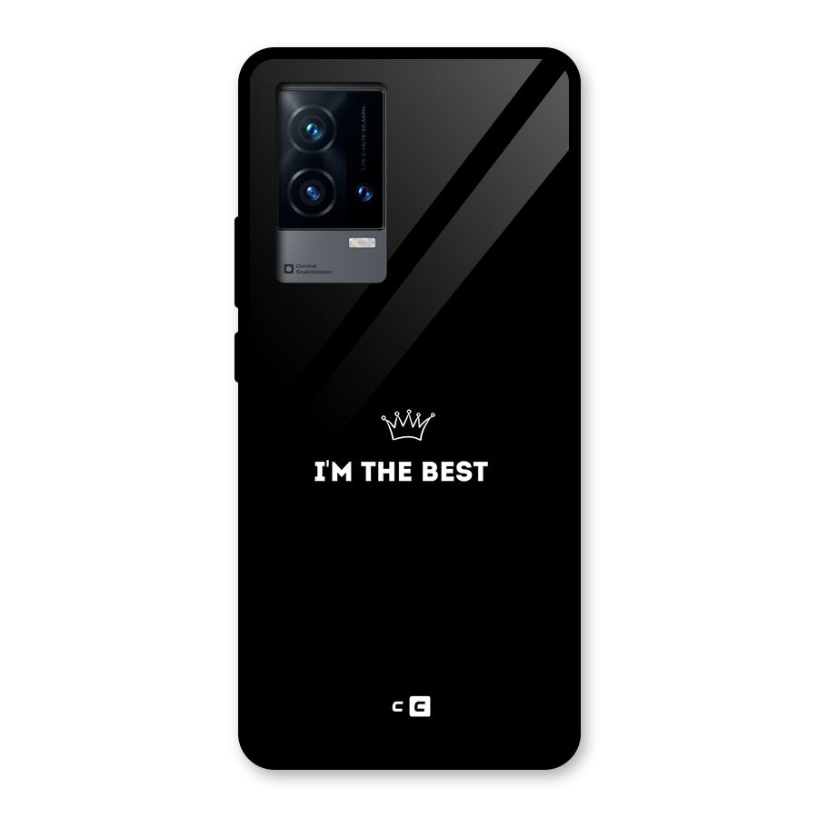 I Am The Best Glass Back Case for iQOO 9 5G
