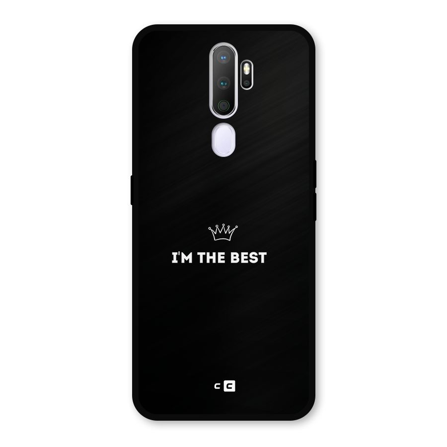 I Am The Best Metal Back Case for Oppo A9 (2020)