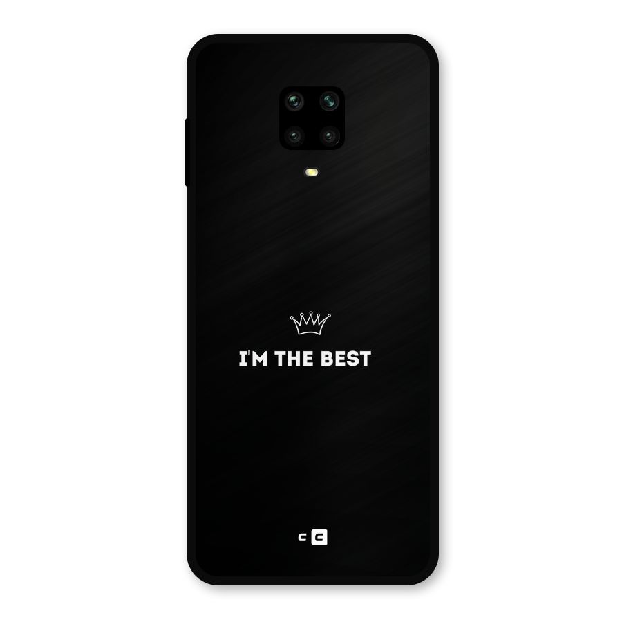 I Am The Best Metal Back Case for Poco M2