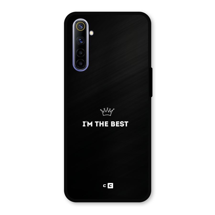 I Am The Best Metal Back Case for Realme 6i