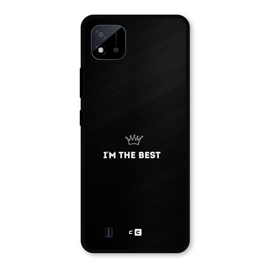 I Am The Best Metal Back Case for Realme C11 2021