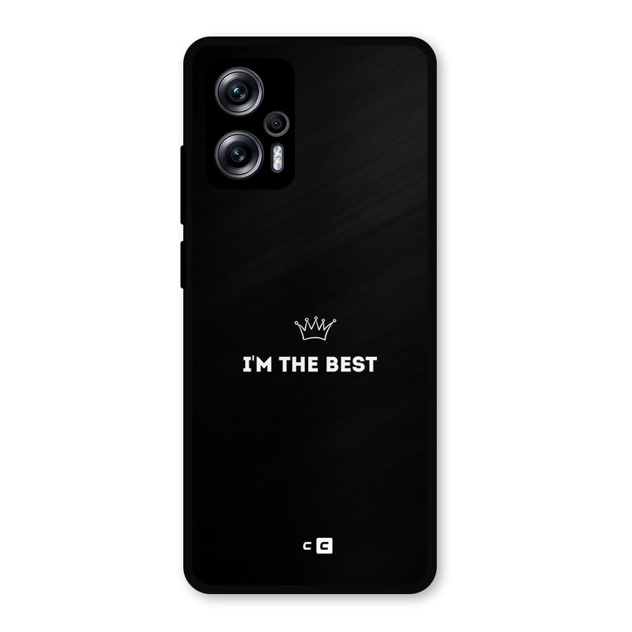 I Am The Best Metal Back Case for Redmi K50i