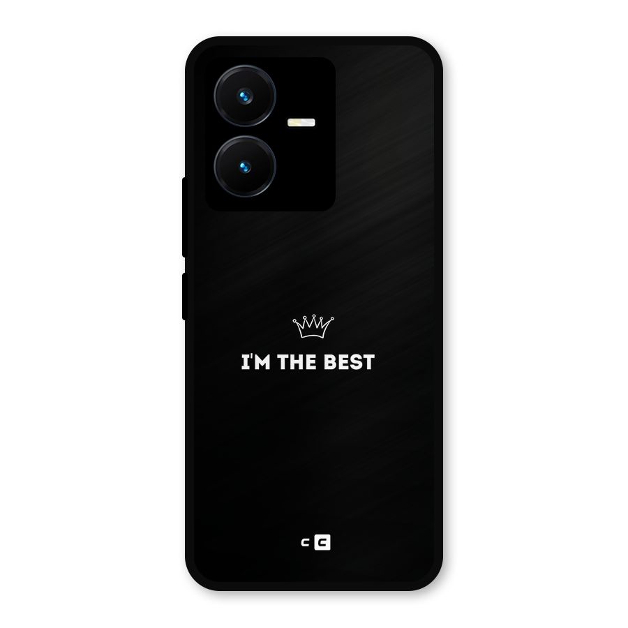 I Am The Best Metal Back Case for Vivo Y22
