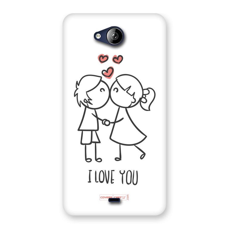 I Love You Back Case for Canvas Play Q355