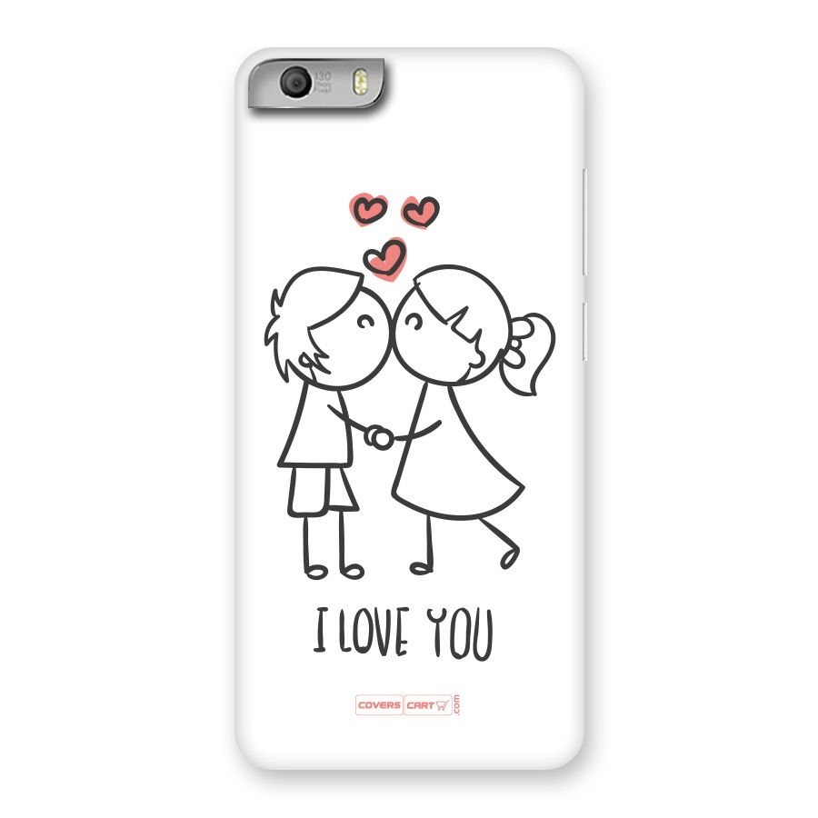 I Love You Back Case for Micromax Canvas Knight 2