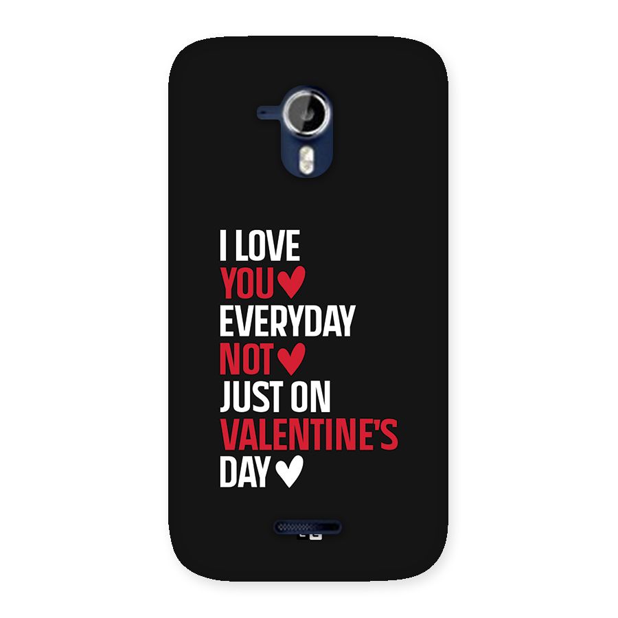 I Love You Everyday Back Case for Canvas Magnus A117