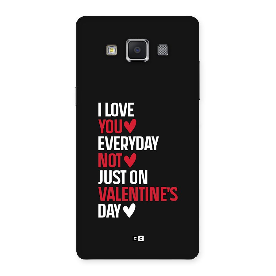 I Love You Everyday Back Case for Galaxy A5