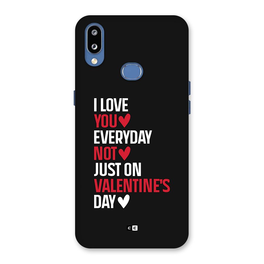 I Love You Everyday Back Case for Galaxy M01s