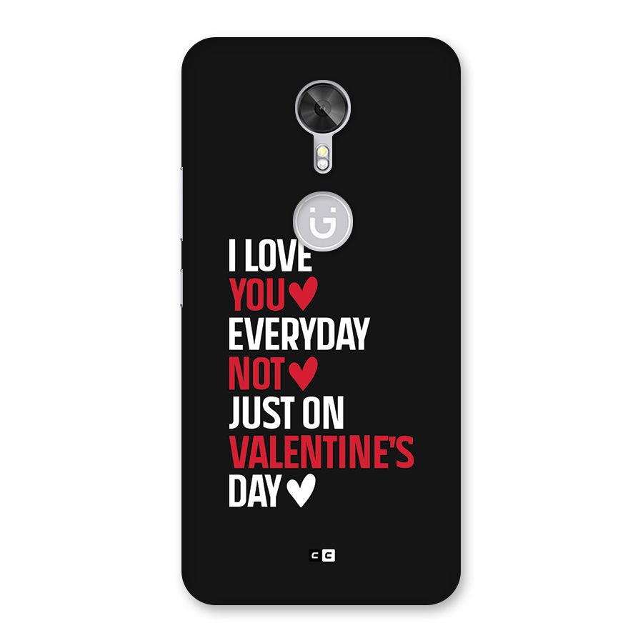 I Love You Everyday Back Case for Gionee A1