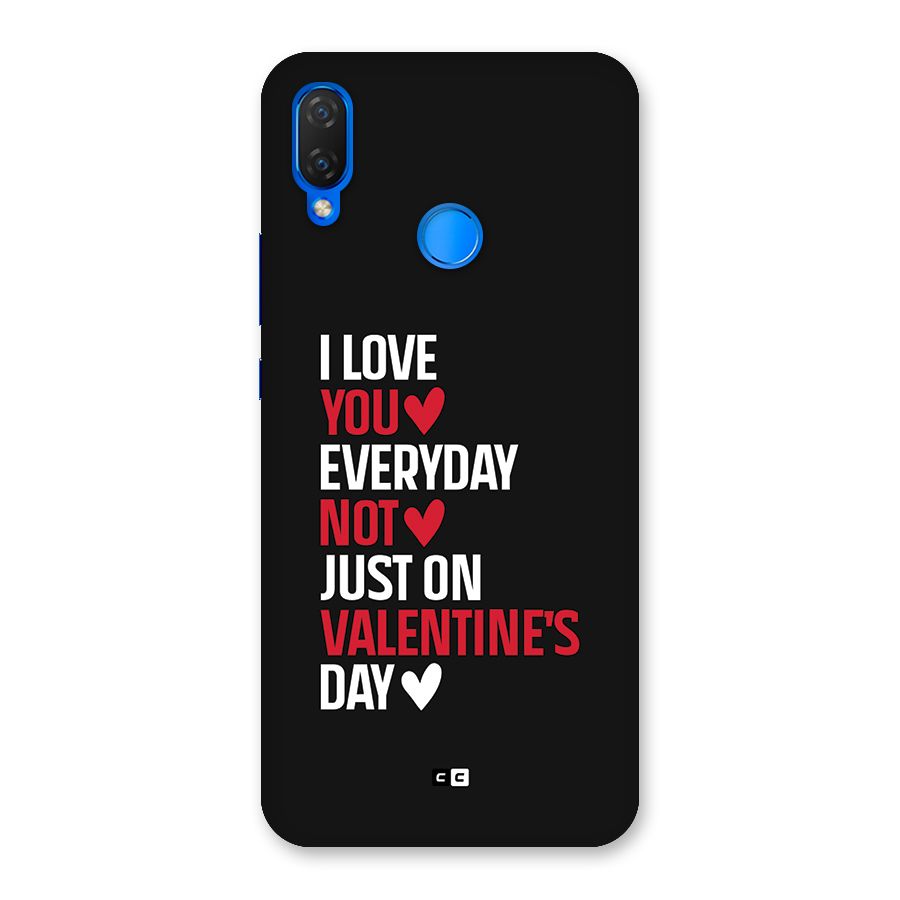 I Love You Everyday Back Case for Huawei P Smart Plus