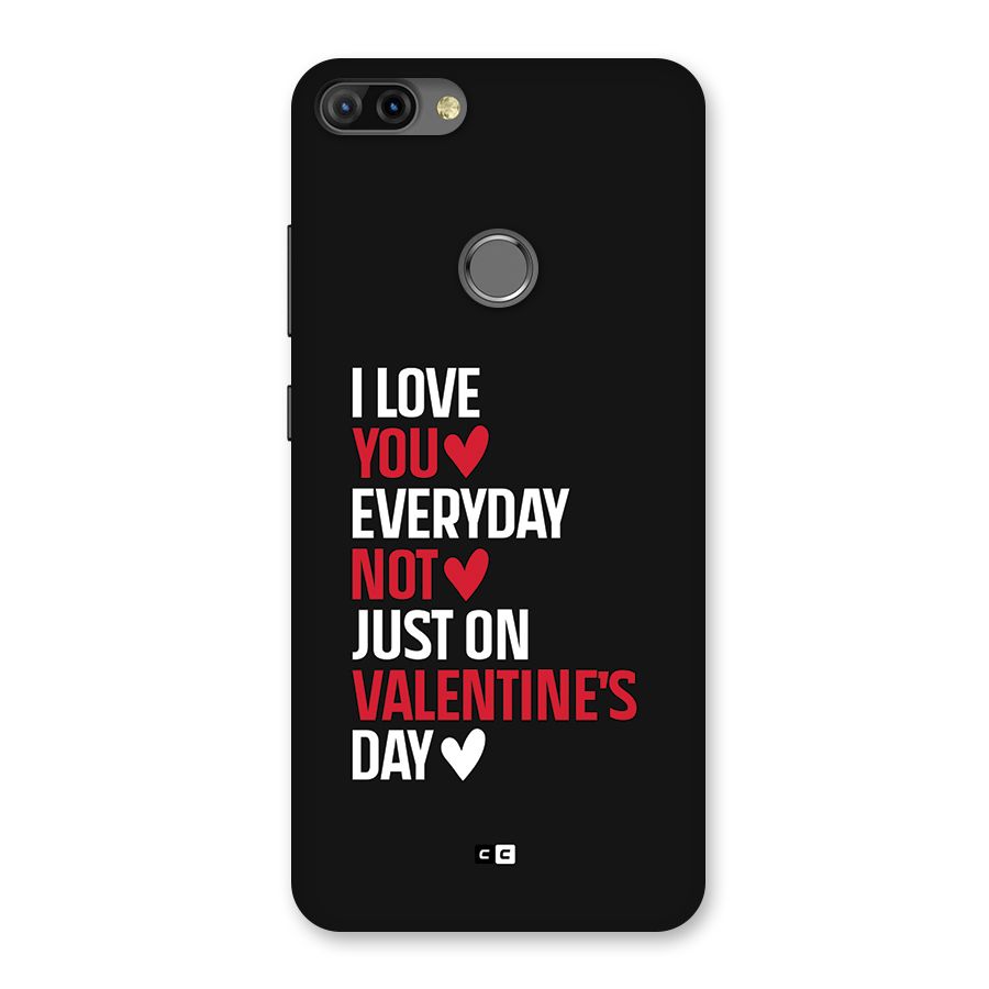 I Love You Everyday Back Case for Infinix Hot 6 Pro