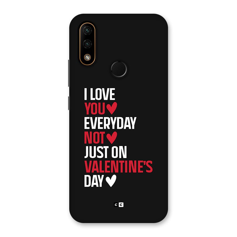 I Love You Everyday Back Case for Lenovo A6 Note