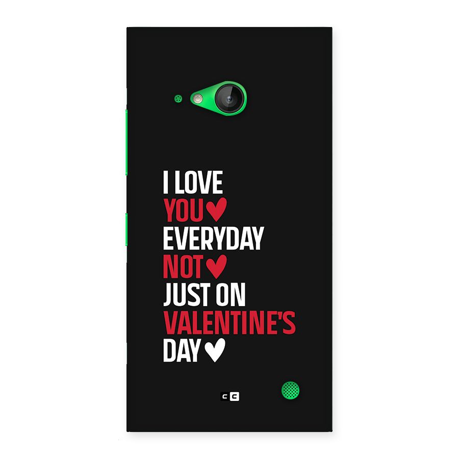 I Love You Everyday Back Case for Lumia 730