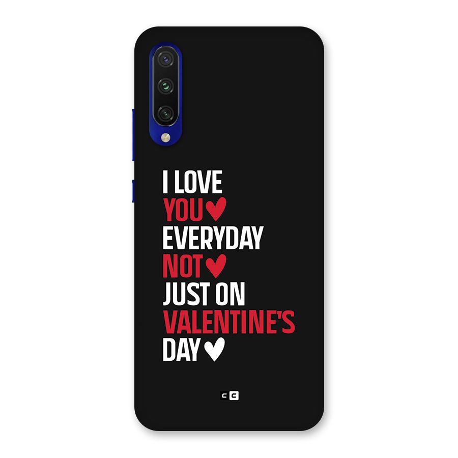 I Love You Everyday Back Case for Mi A3