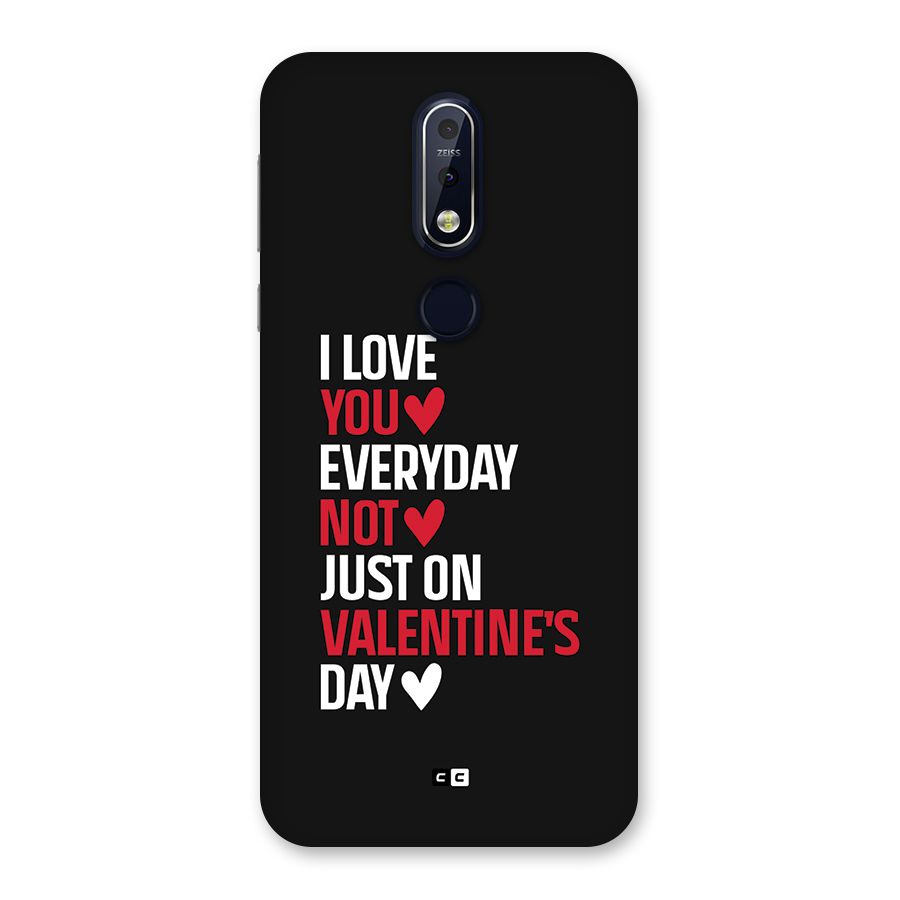 I Love You Everyday Back Case for Nokia 7.1
