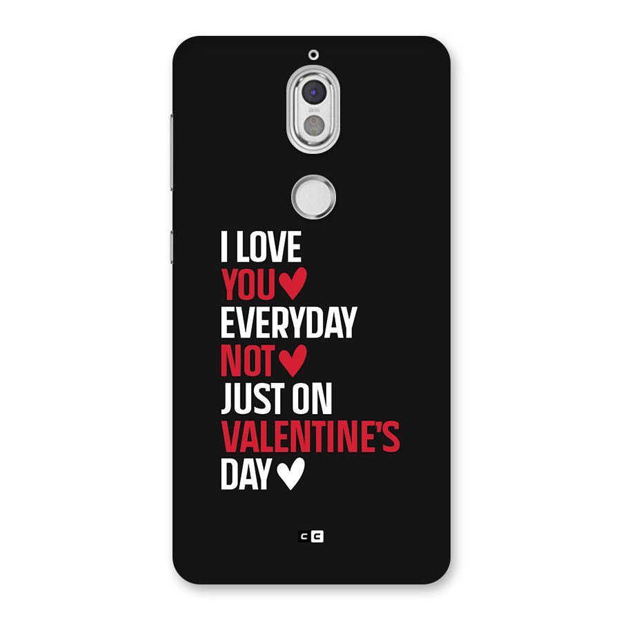 I Love You Everyday Back Case for Nokia 7