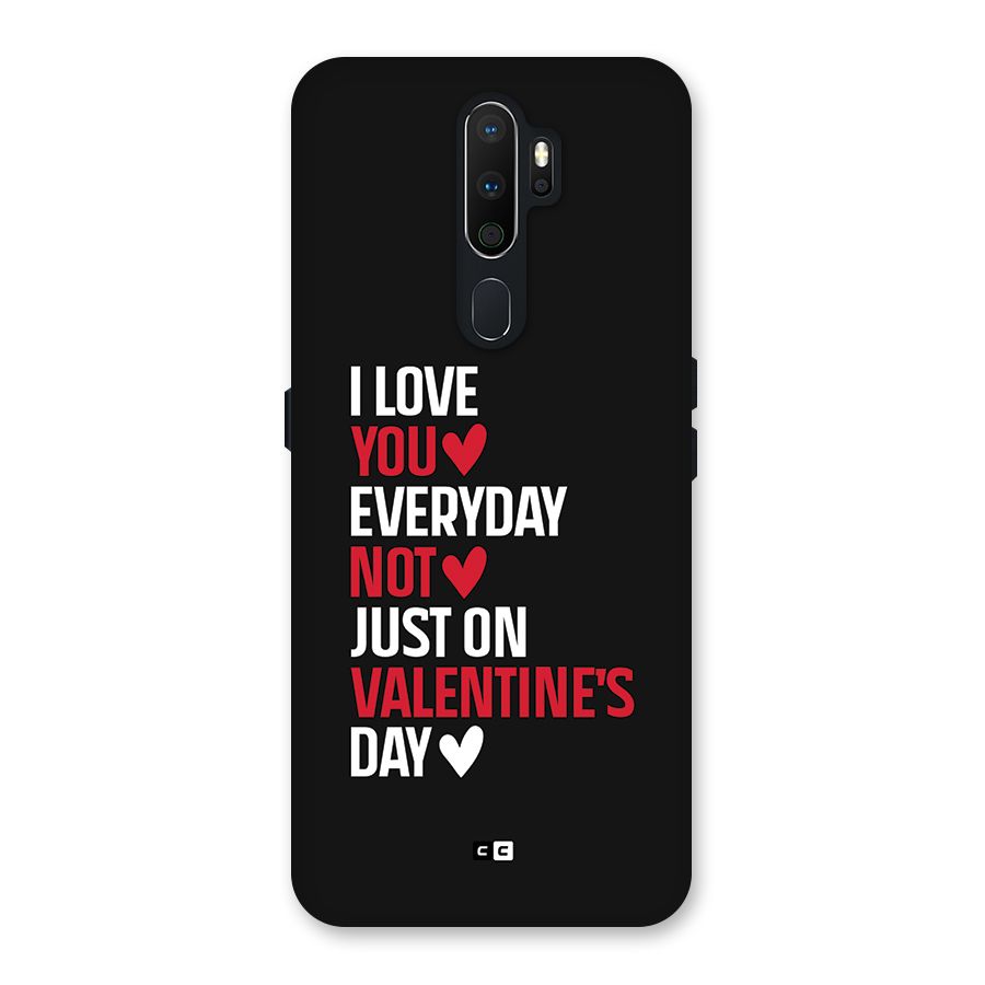 I Love You Everyday Back Case for Oppo A5 (2020)