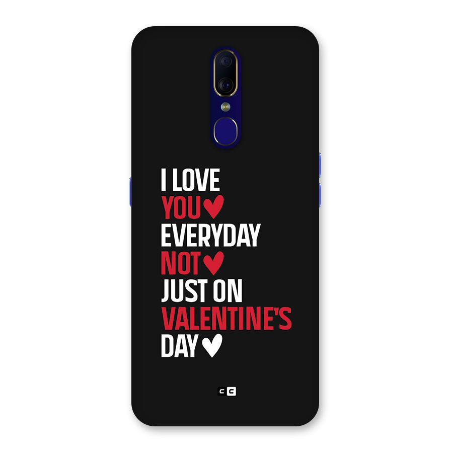 I Love You Everyday Back Case for Oppo A9
