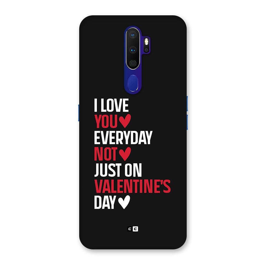 I Love You Everyday Back Case for Oppo A9 (2020)