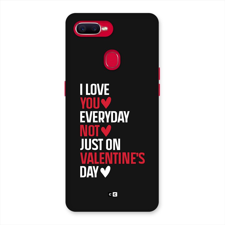 I Love You Everyday Back Case for Oppo F9 Pro