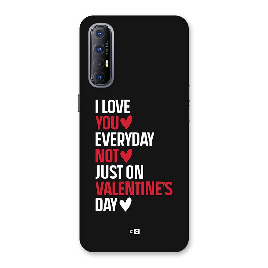 I Love You Everyday Back Case for Oppo Reno3 Pro