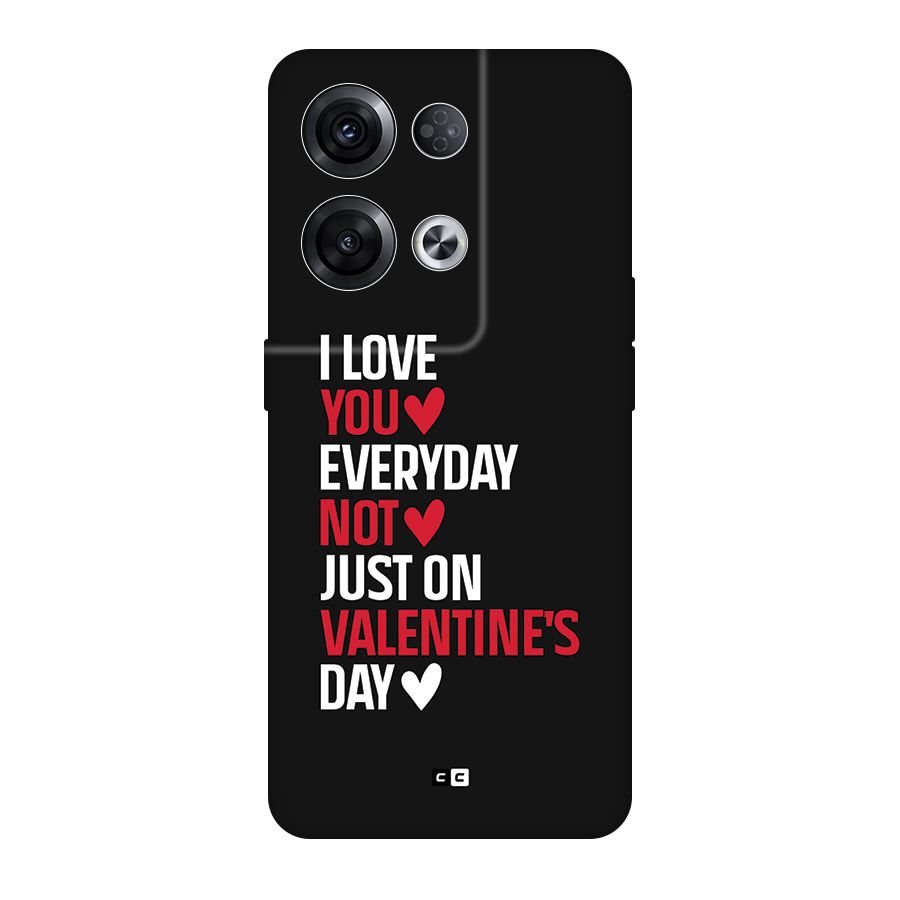 I Love You Everyday Back Case for Oppo Reno8 Pro 5G