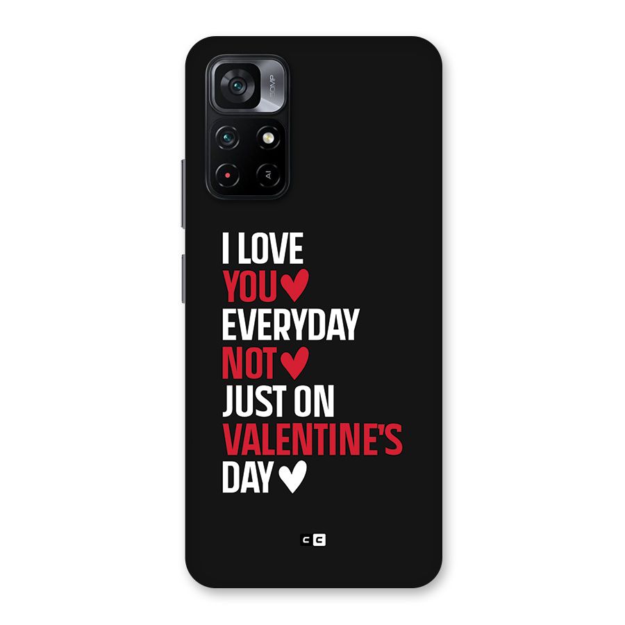 I Love You Everyday Back Case for Poco M4 Pro 5G