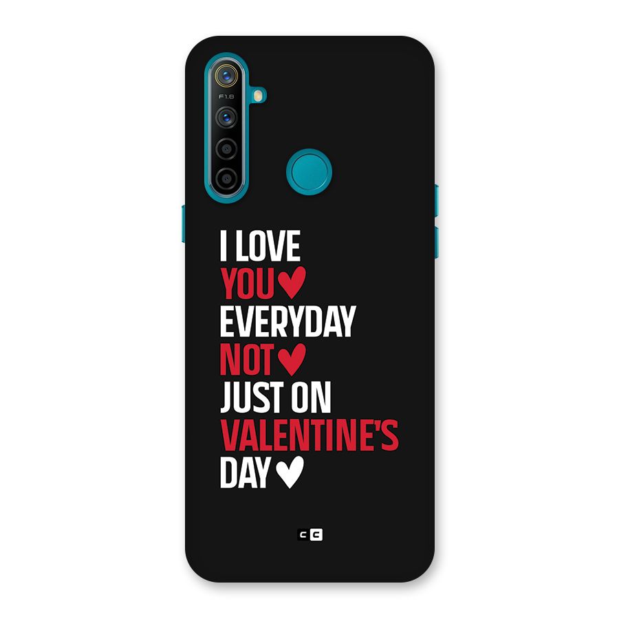I Love You Everyday Back Case for Realme 5i