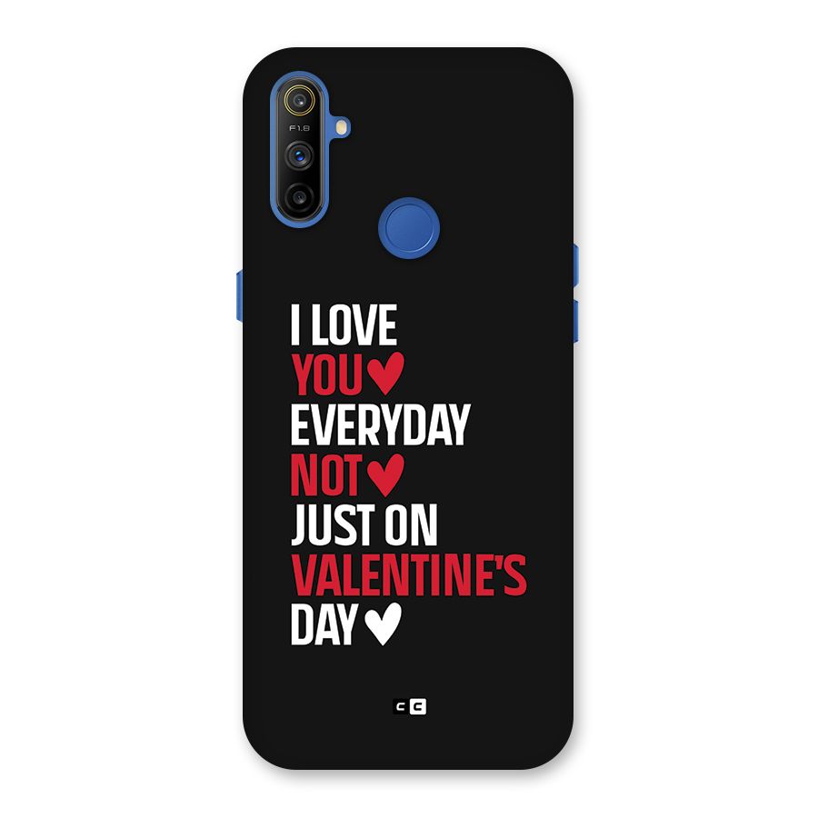 I Love You Everyday Back Case for Realme Narzo 10A