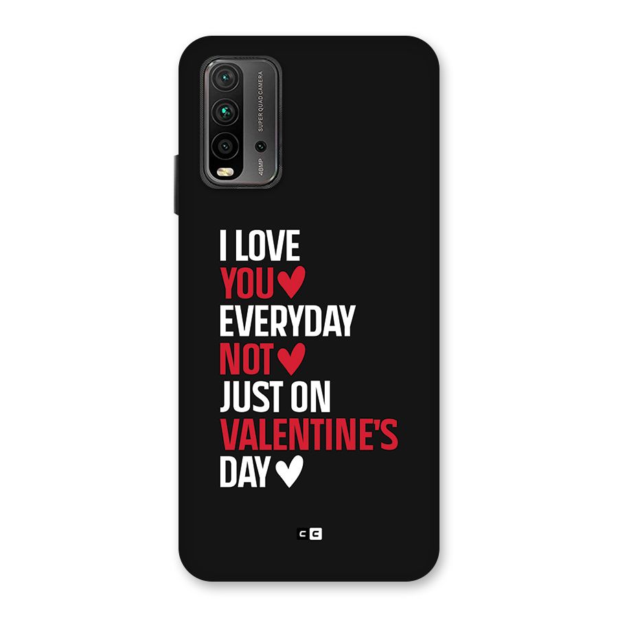 I Love You Everyday Back Case for Redmi 9 Power